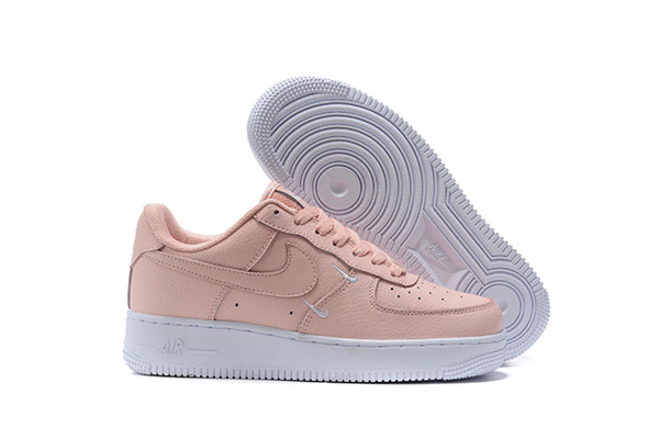 Women's Air Force 1 Low Top Pink Shoes 096